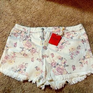 Mossimo high-rise short shorts, size 12, 2.5 seam